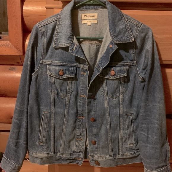 Madewell classic jean jacket.